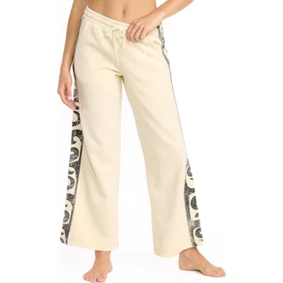 Billabong Sun Wave Cotton Blend Sweatpants In White