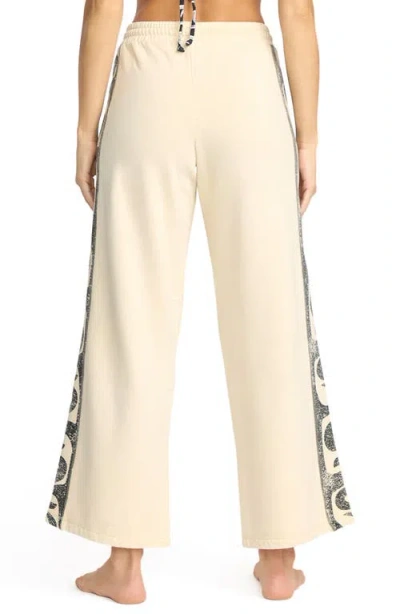 Billabong Sun Wave Cotton Blend Sweatpants In White