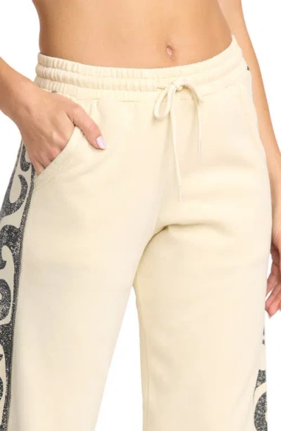 Billabong Sun Wave Cotton Blend Sweatpants In White