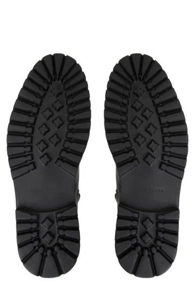 Ted Baker Blackburn Lugged Longwing Boot In Black