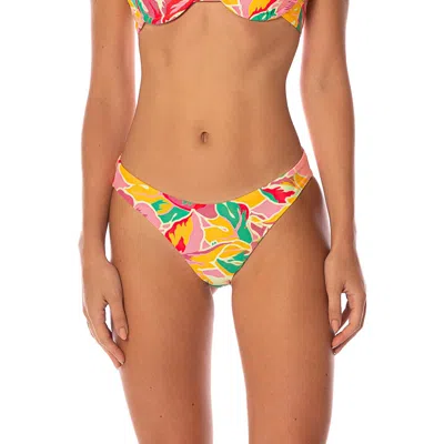 Maaji Dream Garden Sublimity Reversible Bikini Bottoms In Multi