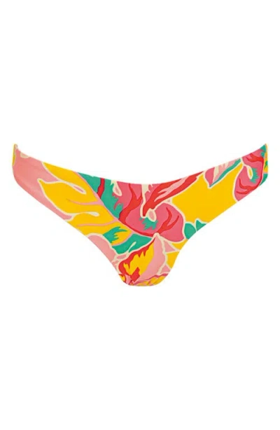 Maaji Dream Garden Sublimity Reversible Bikini Bottoms In Multi