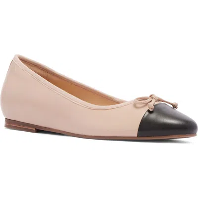 Frankie4 Trinity Cap Toe Ballet Flat In Pink