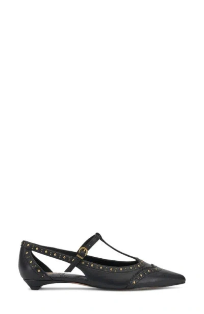 Vince Camuto Valkie Pointed Toe Flat In Black