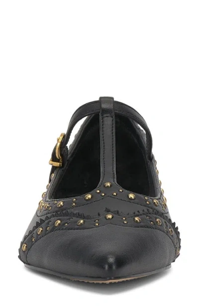Vince Camuto Valkie Pointed Toe Flat In Black