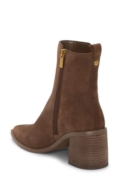 Vince Camuto Lorelai Pointed Toe Bootie In Brown