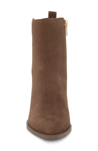 Vince Camuto Lorelai Pointed Toe Bootie In Brown