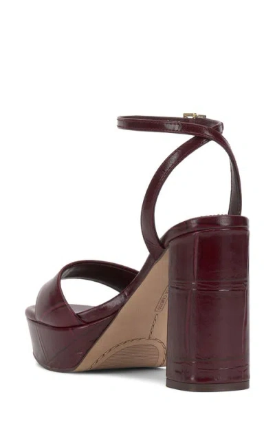 Vince Camuto Pendry Platform Sandal In Purple