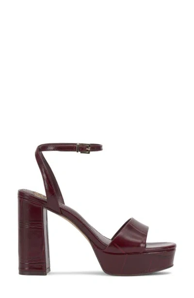 Vince Camuto Pendry Platform Sandal In Purple