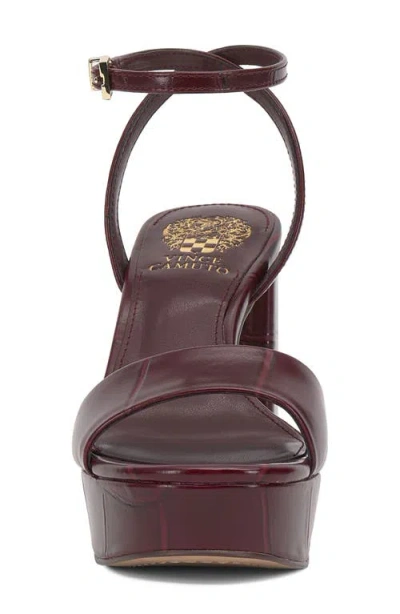 Vince Camuto Pendry Platform Sandal In Purple