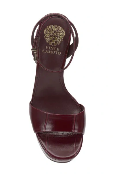 Vince Camuto Pendry Platform Sandal In Purple