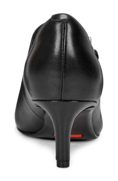 Rockport Women's Chase Mary Jane Pointed-toe Pumps In Black