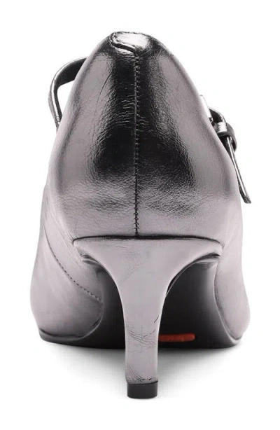 Rockport Women's Chase Mary Jane Pointed-toe Pumps In Gray