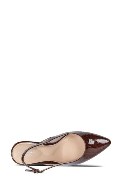 Rockport Women's Total Motion Jolie Dress Pumps In Brown