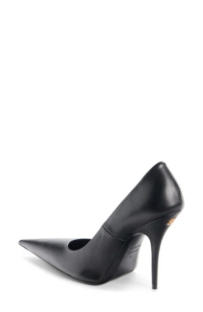 Balenciaga 90mm Avenue Leather Pointed-toe Pumps In Multi