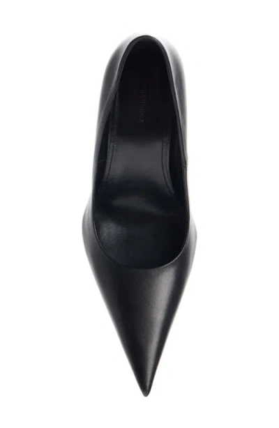 Balenciaga 90mm Avenue Leather Pointed-toe Pumps In Multi