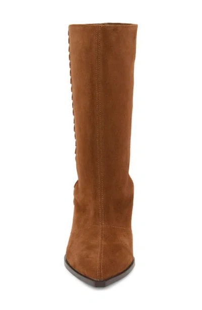 Vince Camuto Women's Lorrys Block Heel Boots In Brown