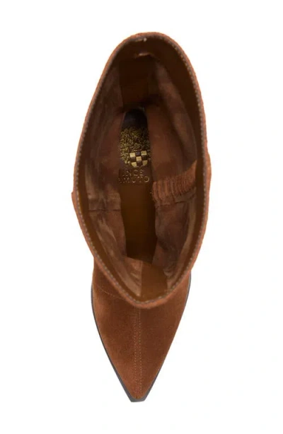 Vince Camuto Women's Lorrys Block Heel Boots In Brown