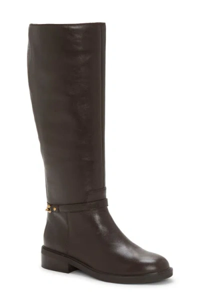 Vince Camuto Women's Adria Knee-high Riding Boots In Brown