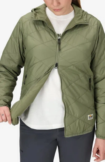 Marmot Onward Insulated Hooded Jacket In Green