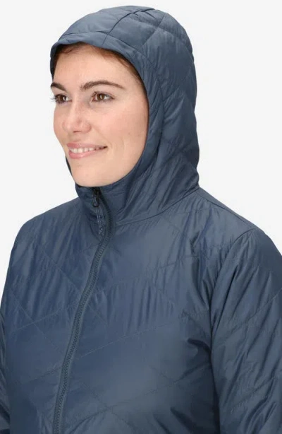 Marmot Onward Insulated Hooded Jacket In Blue