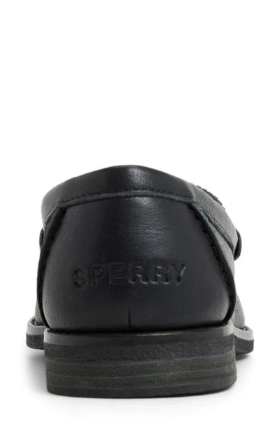 Sperry Women's Seaport Penny Shoes In Black