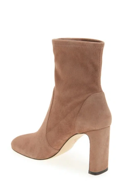 Stuart Weitzman Babette Bootie 85 In Brown