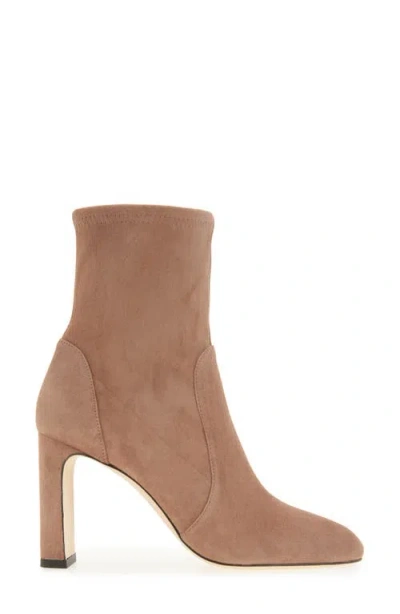 Stuart Weitzman Babette Bootie 85 In Brown