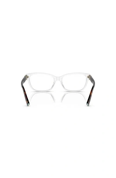 Tiffany & Co . 54mm Rectangle Optical Glasses In Gray