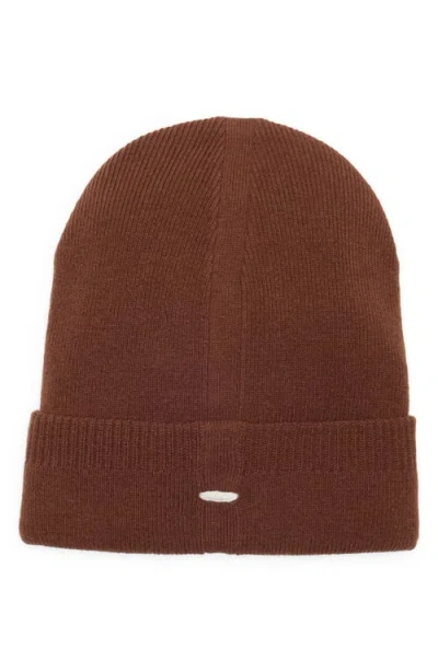 Rag & Bone Max Wool Blend Beanie In Brown