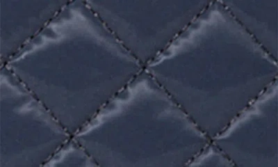 Mz Wallace Metro Scout Deluxe Quilted Nylon Crossbody Bag In Blue