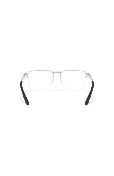 Costa 57mm Rectangle Optical Glasses In Metallic