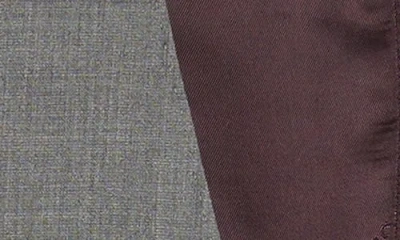 Jack Victor Owen Five-button Stretch Wool Vest In Gray