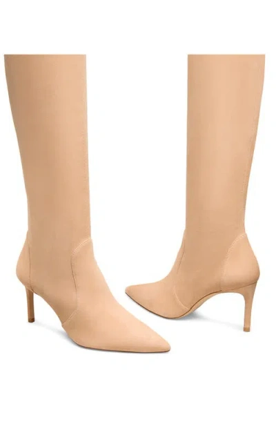 Stuart Weitzman Stuart Power 75 Boot In Neutral