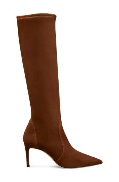Stuart Weitzman Stuart Power 75 Boot In Brown