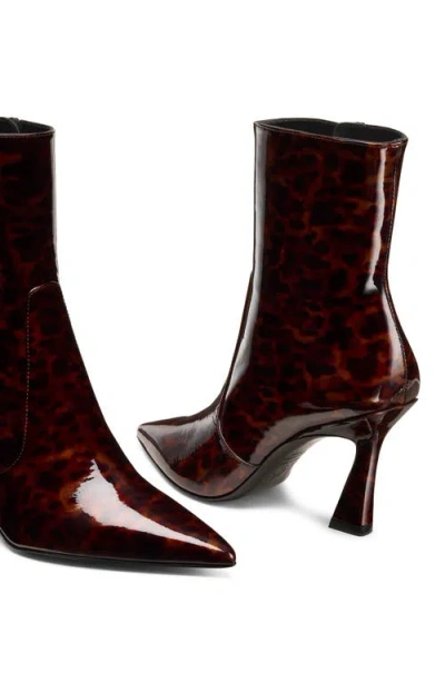 Stuart Weitzman Vinnie 85 Zip Bootie In Brown