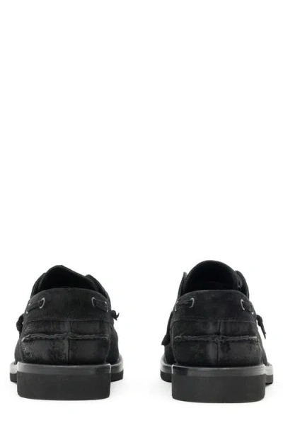 John Varvatos Varick Deck Shoe In Black