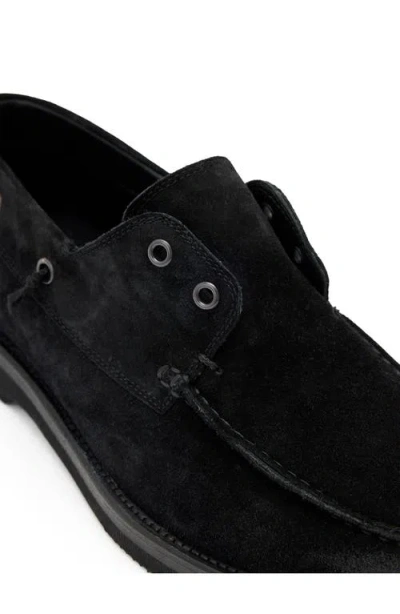 John Varvatos Varick Deck Shoe In Black