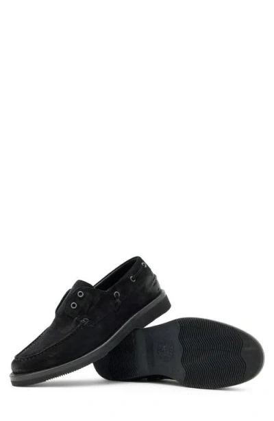 John Varvatos Varick Deck Shoe In Black