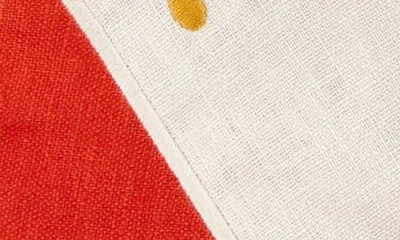 Piecework Puzzles Cheese Set Of 4 Linen Napkins In Multi