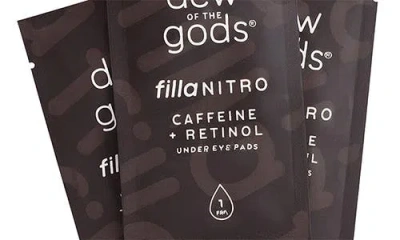 Dew Of The Gods Filla Nitro Under Eye Pads In Transparent