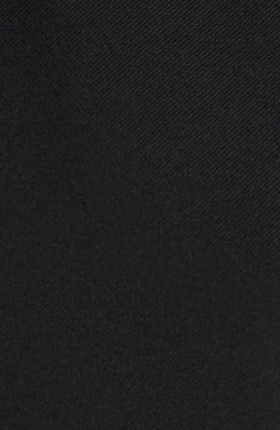 Alexander Mcqueen Mcqueen Puff Cap Sleeve Stretch Wool Minidress In Black