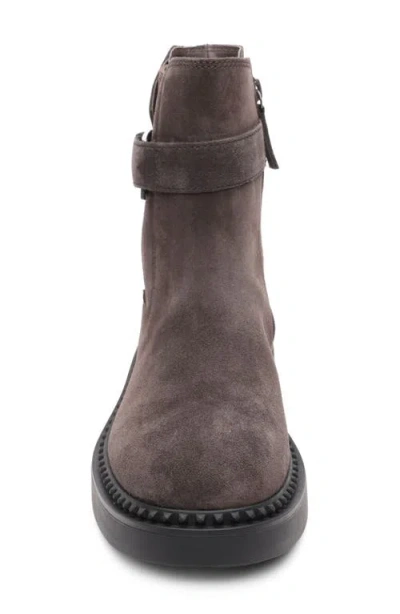 Ash Woman Ankle Boots Charcoal Size 8 Leather In Brown