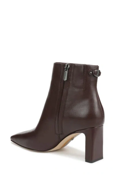 Sam Edelman Saige Heeled Booties Spiced Pecan In Brown