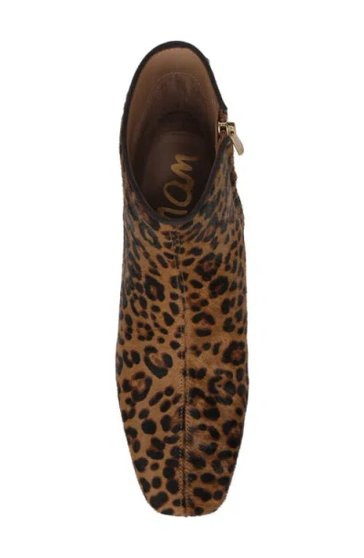 Sam Edelman Women's Paige Zipper Booties In Animal Print