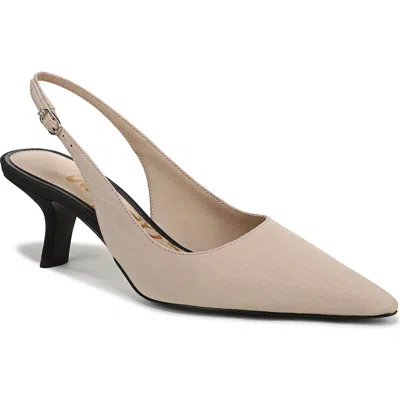 Sam Edelman Bianka Slingback Kitten Heels In Neutral