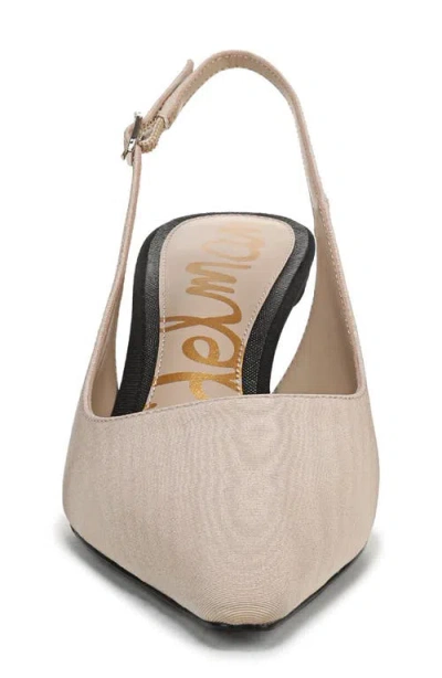 Sam Edelman Bianka Slingback Kitten Heels In Neutral