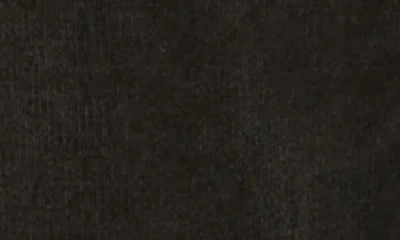 Paige Federal Slim Straight Leg Corduroy Jeans In Dark Iron In Black