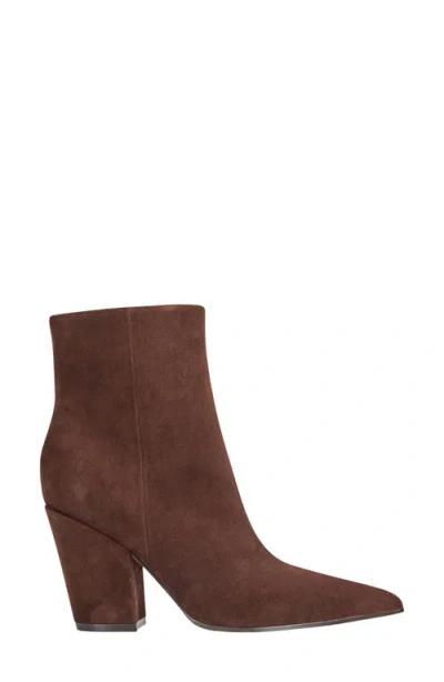 Marc Fisher Ltd Elynna Pointed Toe Bootie In Brown