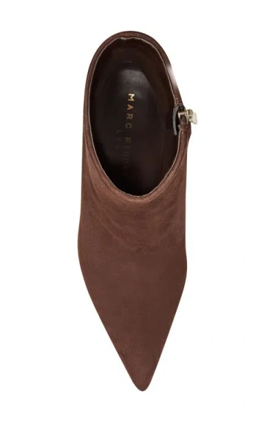 Marc Fisher Ltd Elynna Pointed Toe Bootie In Brown